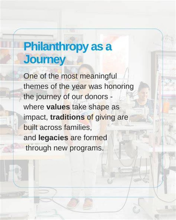 A Journey Of Identity And Philanthropy