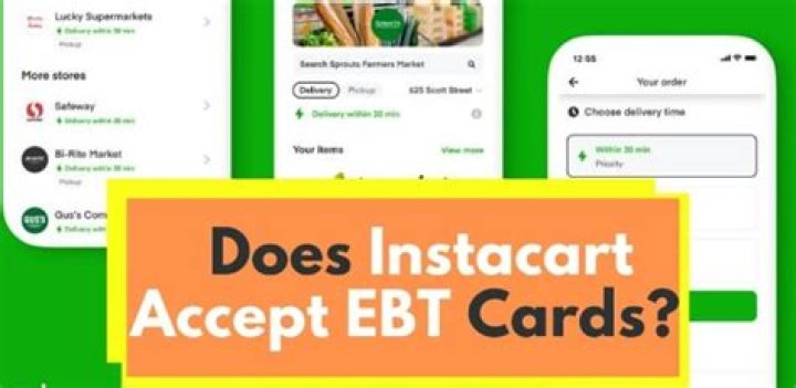Does Instacart Take EBT Food Stamps?