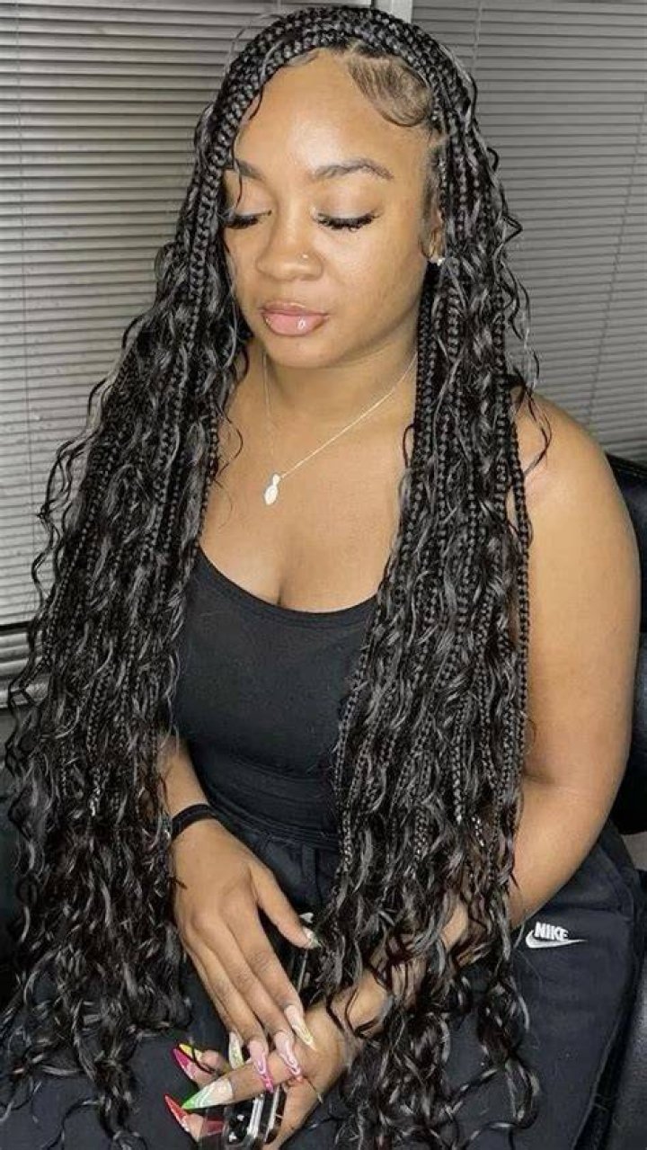 Goddess braids in 2023 Goddess braids hairstyles, Box braids