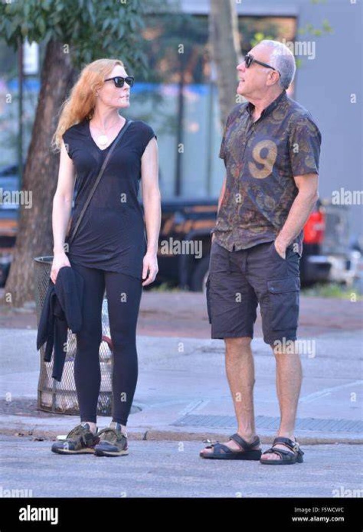 Marg Helgenberger and friend strolling in New York Featuring Marg