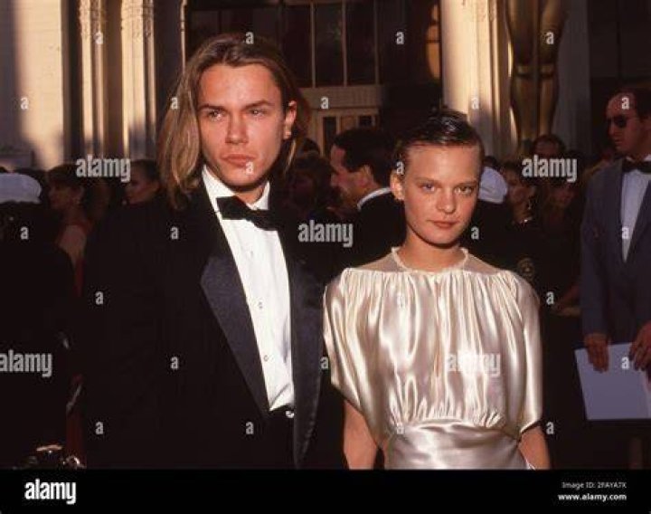 Martha Plimpton & River Phoenix from Throwback Couples at the Oscars