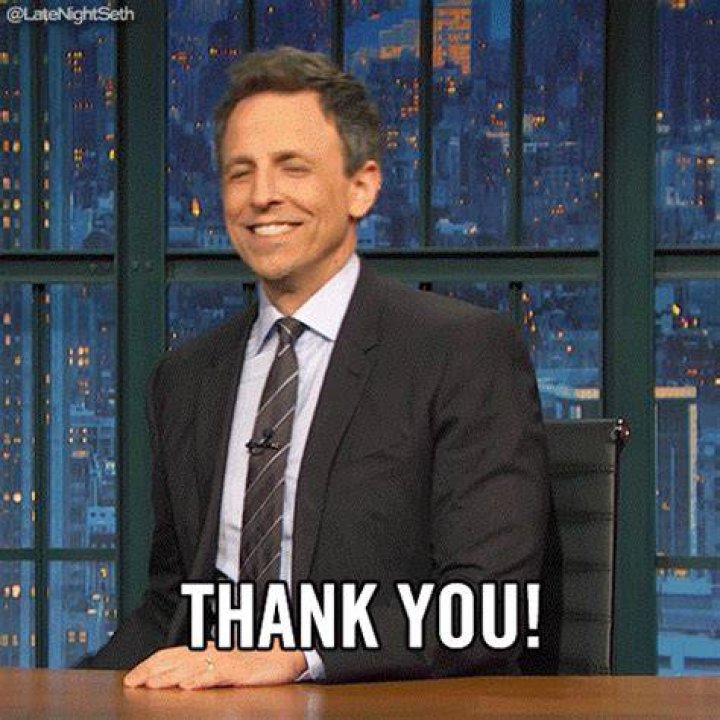 Seth Meyers Thank You GIF by Late Night with Seth Meyers Find & Share