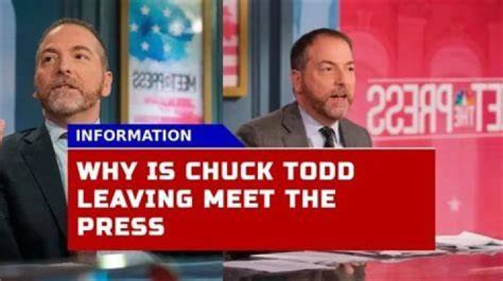 Why is Chuck Todd leaving Meet The Press? net worth, wife, salary, age, low ratings and more ·